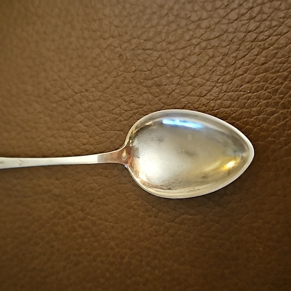VTG L. GULLHAGEN Nordic 830S Sterling Silver Signed Engraved Collector's Spoon - Picture 3 of 6
